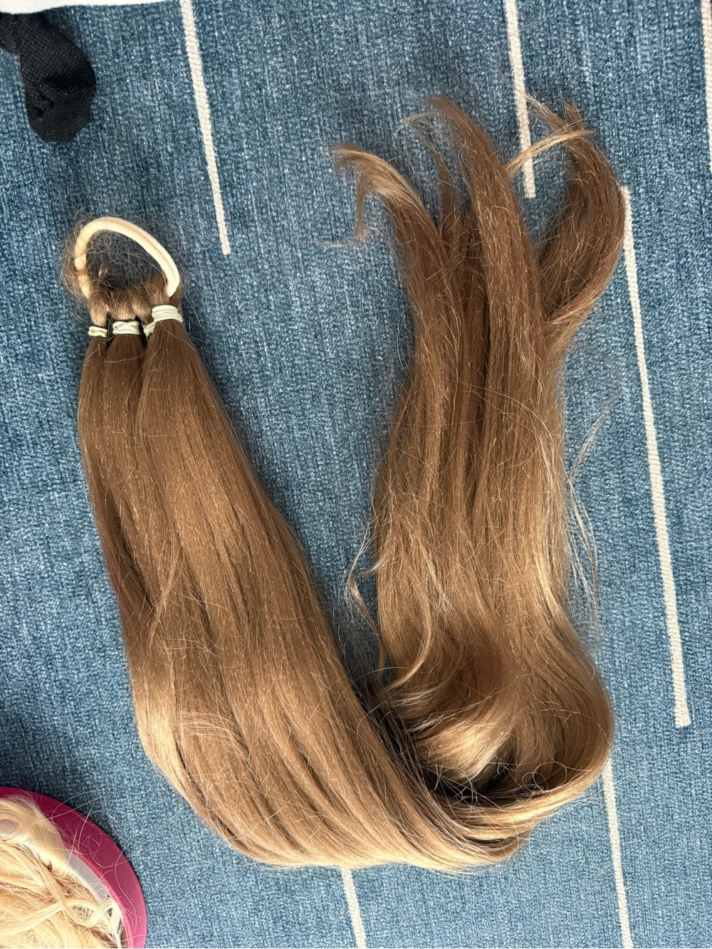 30 in Long Braided Ponytail Hair Extension